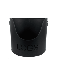 'Logs' Bucket - Black