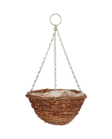 Rustic Natural Hanging Basket