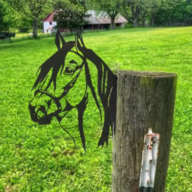 Novelty Horse Fence Sign