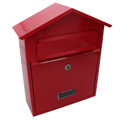 Post Box Red Galvanised