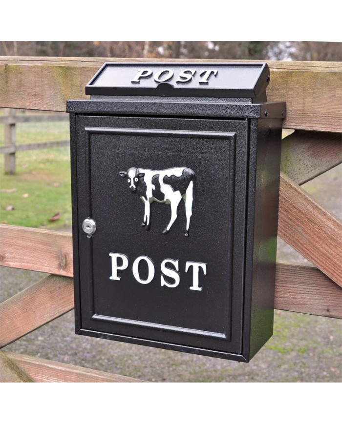 Cow Post Box