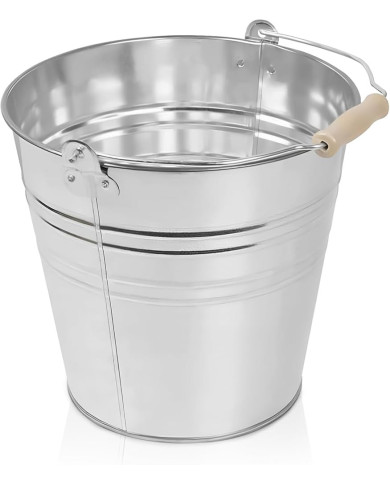 Galvanised Coal Bucket 15 Litre