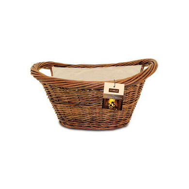Deville Natural Oval Basket With Liner