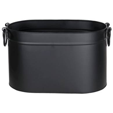 Black Logs Bucket 52x30cm A1014
