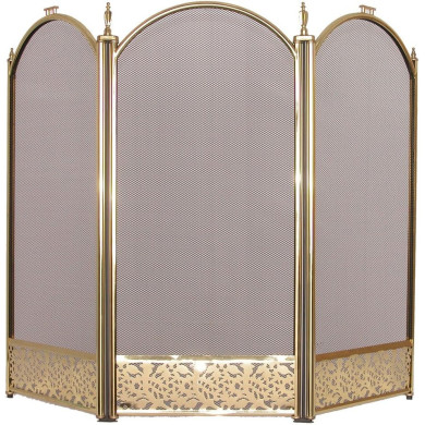 Fire screen (3 Fold Brass) Fire screen (3 Fold Brass)