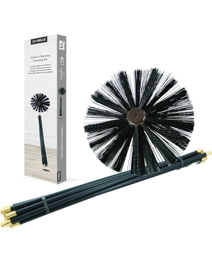 De Vielle Chimney Cleaning Kit