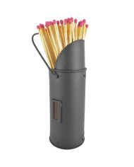 Match Holder Taupe/Grey