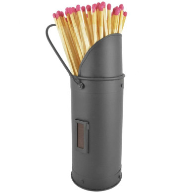 Match Holder Taupe/Grey