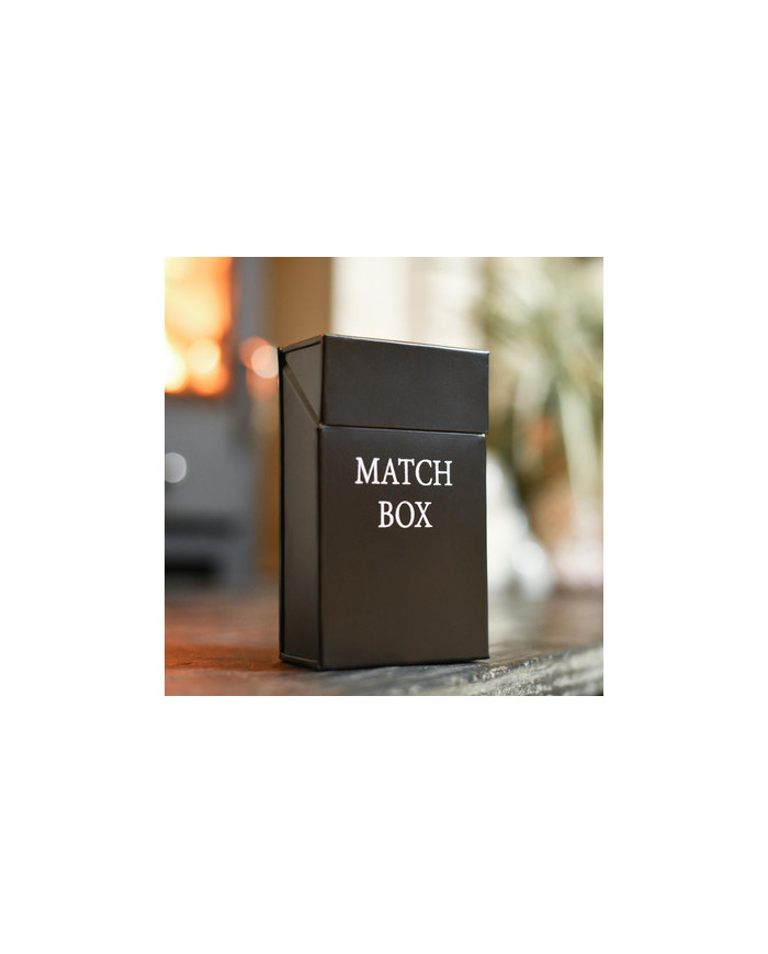 Match Box Holder Black