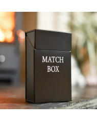 Match Box Holder Black
