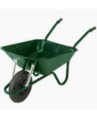 Wheelbarrow Green 100ltr Single Wheel