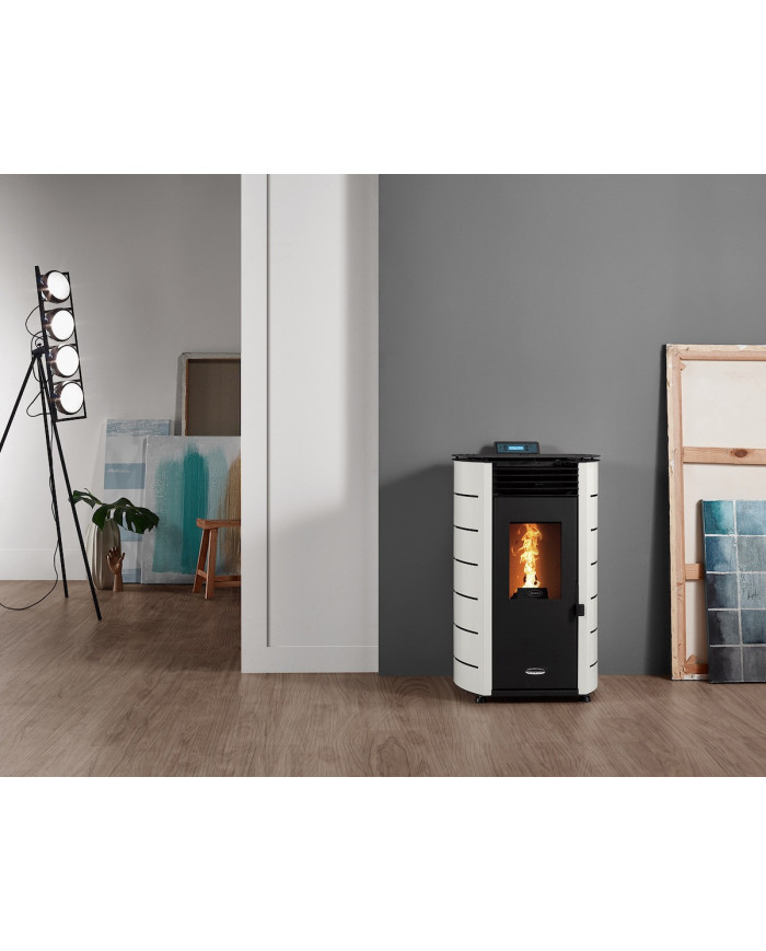 Solis K100 Curve & Edge Pellet Stove COLLECTION ONLY