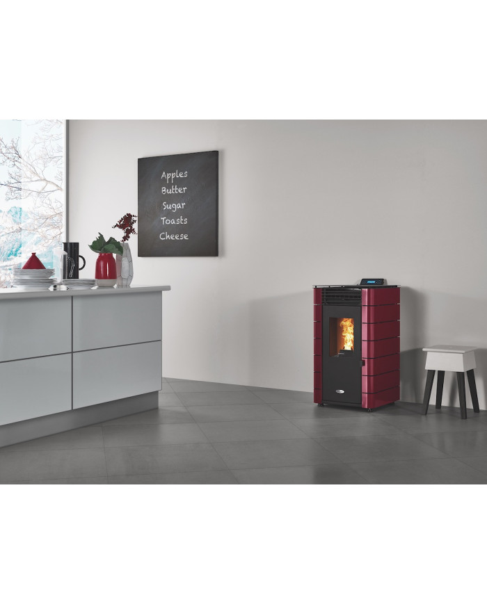 Solis K100 Curve & Edge Pellet Stove COLLECTION ONLY
