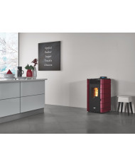 Solis K100 Curve & Edge Pellet Stove COLLECTION ONLY