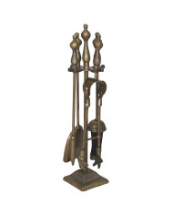 A/Q brass glenarm companion set