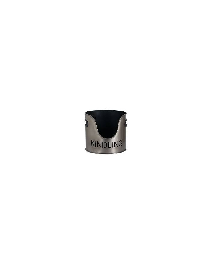 A/Q pewter fireside Kindling Bucket