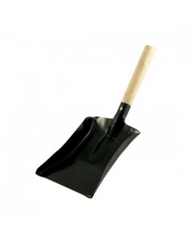 Shovel with Wooden Handle (Black)