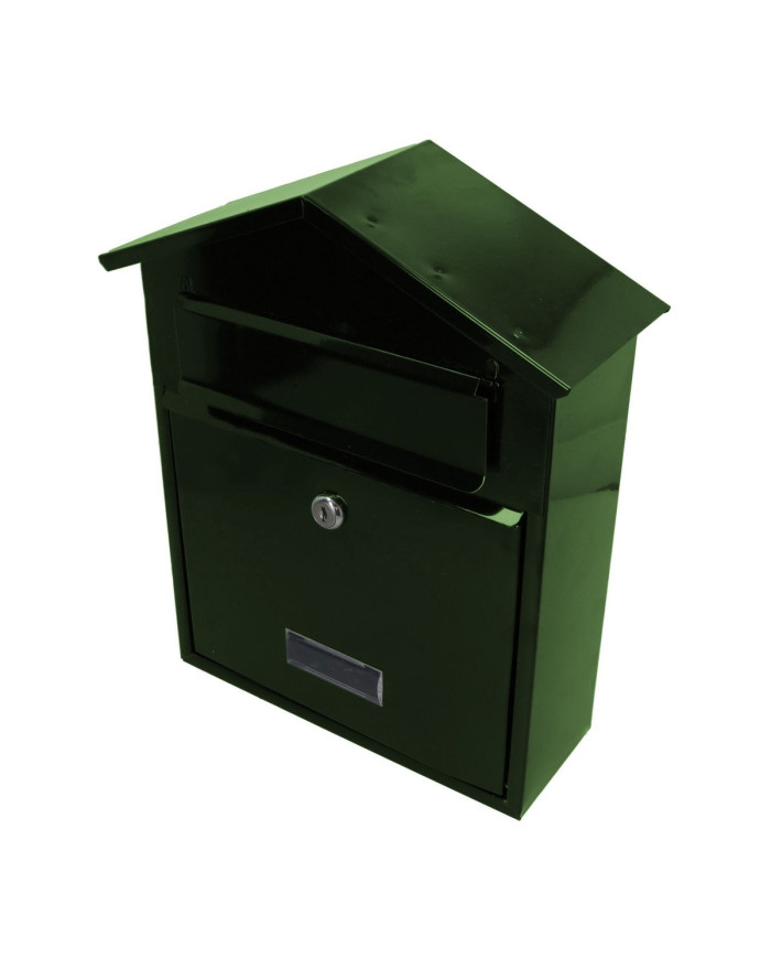 Post Box Galvanised Green