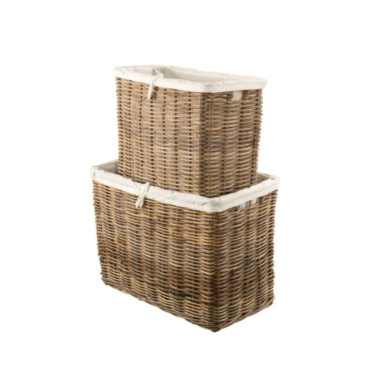 Rattan Basket Rectangle Large