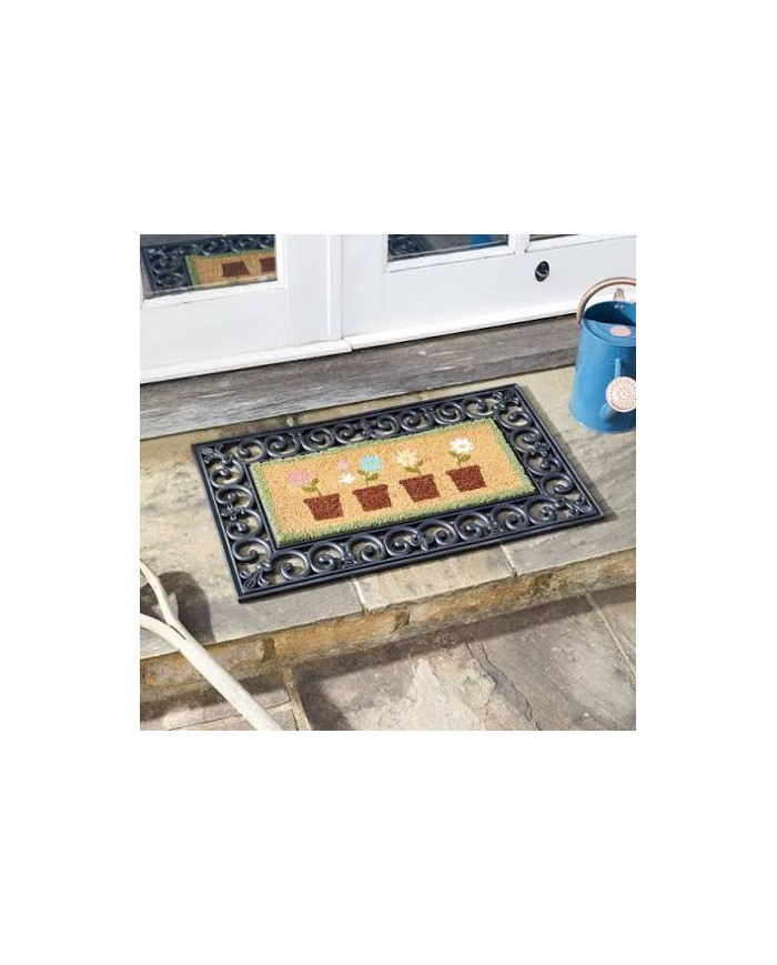 Mat Insert Floral Pots