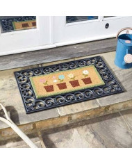 Mat Insert Floral Pots