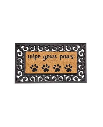 Mat Insert Welcome Paws