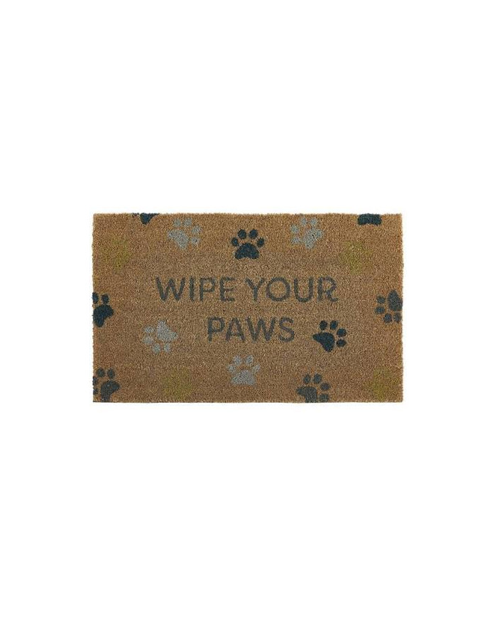 Latex Backed Coir Mat - Wipe Your Paws 45x75