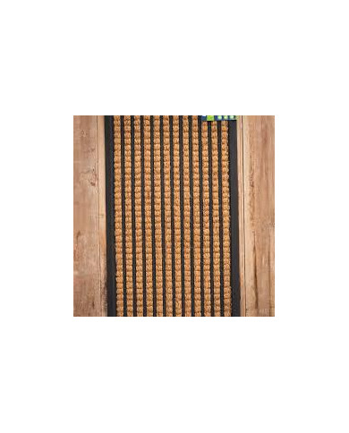 Premium Plaited Rubber & Coir Patio Mat 45x100