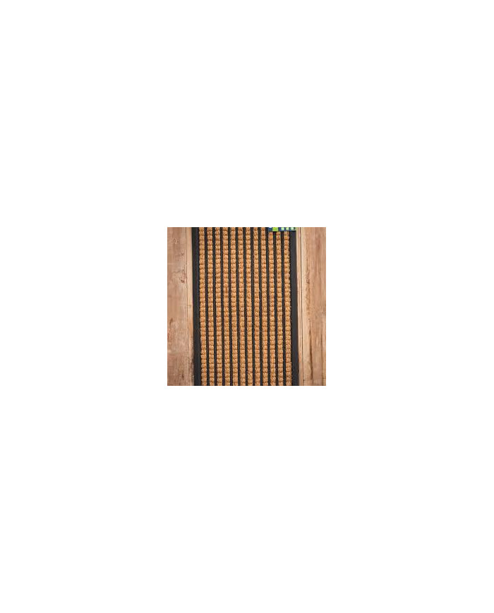 Premium Plaited Rubber & Coir Patio Mat 45x100