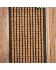 Premium Plaited Rubber & Coir Patio Mat 45x100