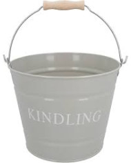 Olive Kindling Bucket