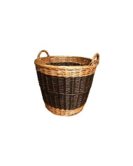 Log Basket Two Tone (Liner included)