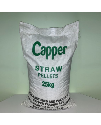 Straw Pellets - 25kg Bag