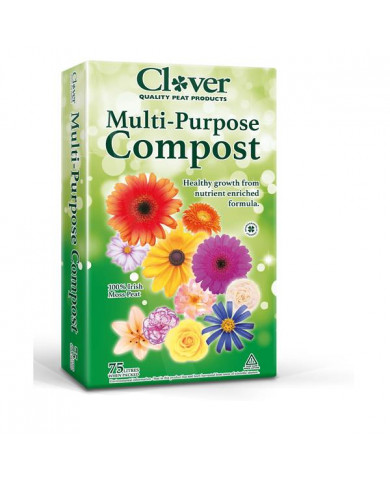 Clover Premium Grade Multi-Purpose Compost 60L
