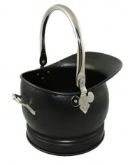 Black & Stainless Steel Bucket