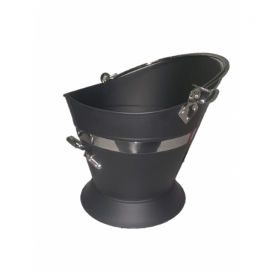 Waterloo Bucket - Black with Silver Band`