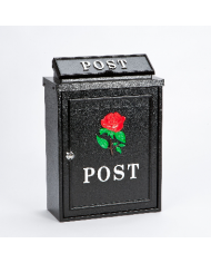Red Rose Post Box