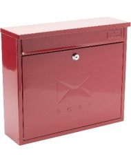 Elegance Red Post Box