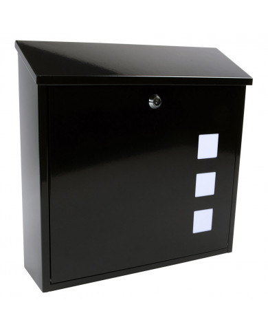 Aire Black Post Box