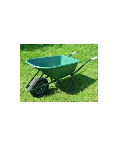 Workman 100L Green Garden Buddy Wheelbarrow
